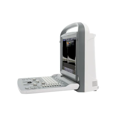 Panel de control y teclas funcionales del ultrasonido Chison ECO2