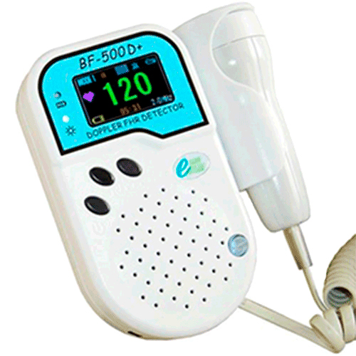 Doppler fetal con cardiofrecuencimetro BF-500D más TFT